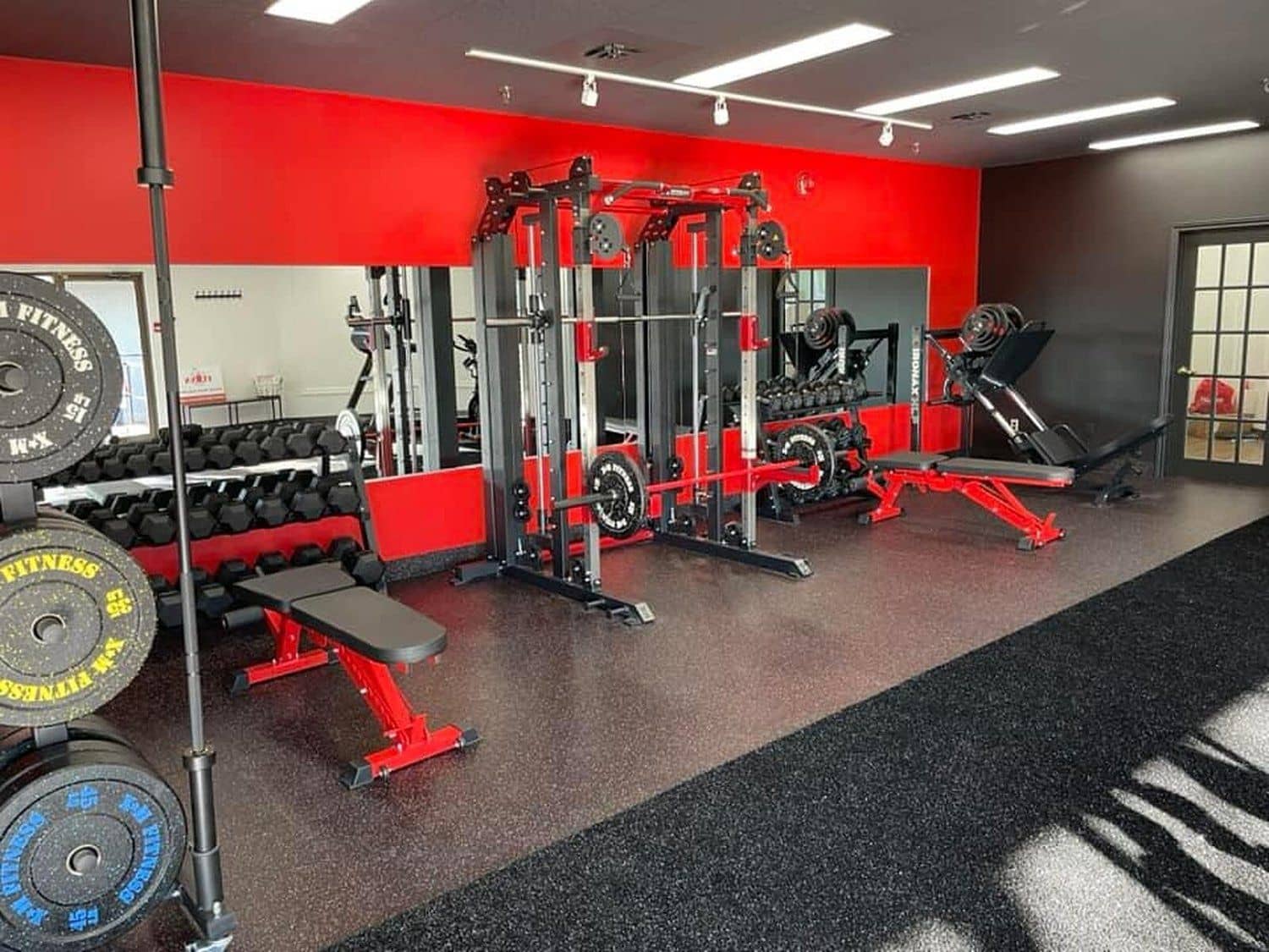 Inside the Flynn Fitness private training studio in Burlington, Ontario